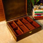 جعبه چوب طبیعی